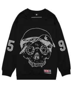 G Five Nine Black Sweatshirts