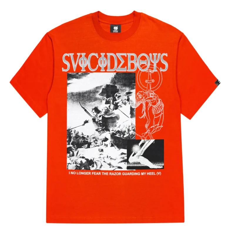 G59 Achilles T Shirt Orange