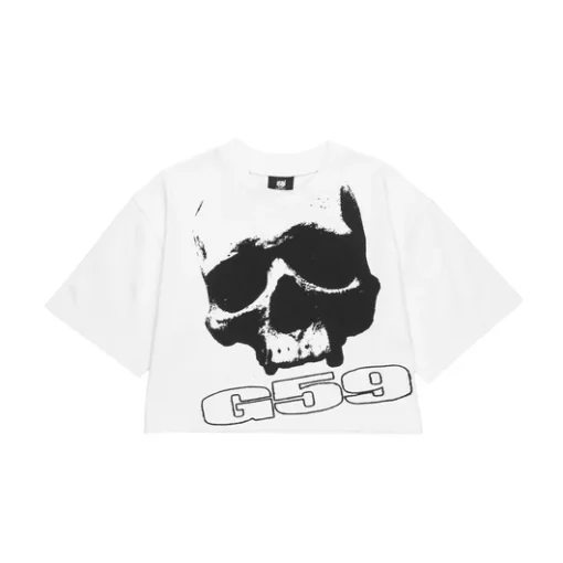 G59 Merch T-shirt with Hooded Cool Casual Short Sleeve Tee