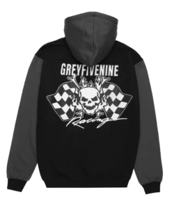 G59 PIT STOP HOODIE WASHED BLACK