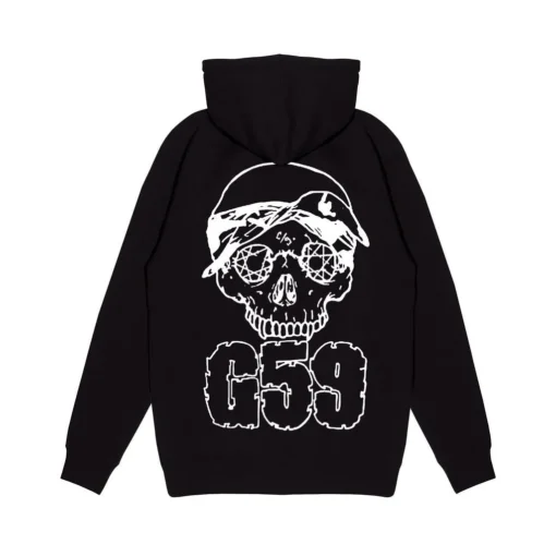 G59 Suicideboys G59 Logo Zip Up Hoodie