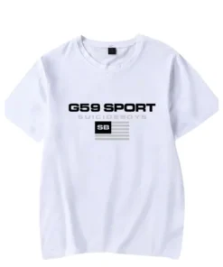 Grey Five Nine White T-Shirt