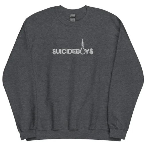 Suicide Boys Embroidered Sweatshirt