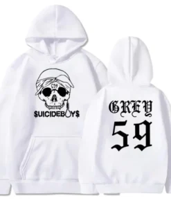 Suicideboys G59 White Hoodie