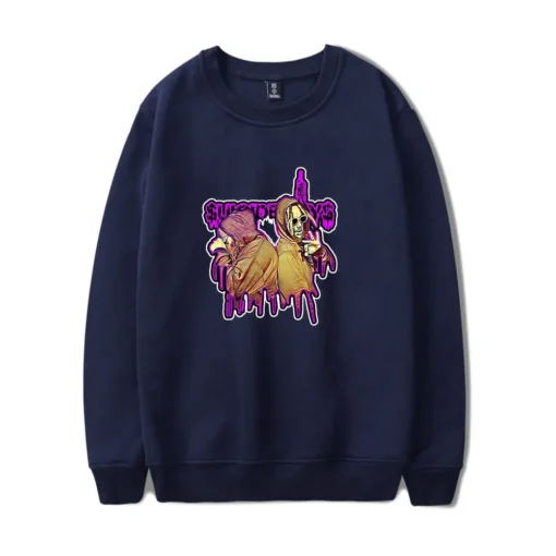 Suicideboys Purple Drip Crewneck Sweatshirt